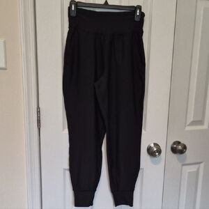 Old Navy Black High-Waist Jogger Pants